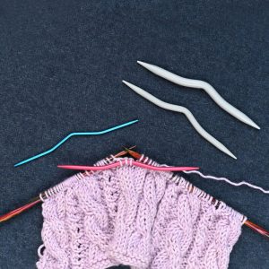 KnitPro Flätstickor i aluminium