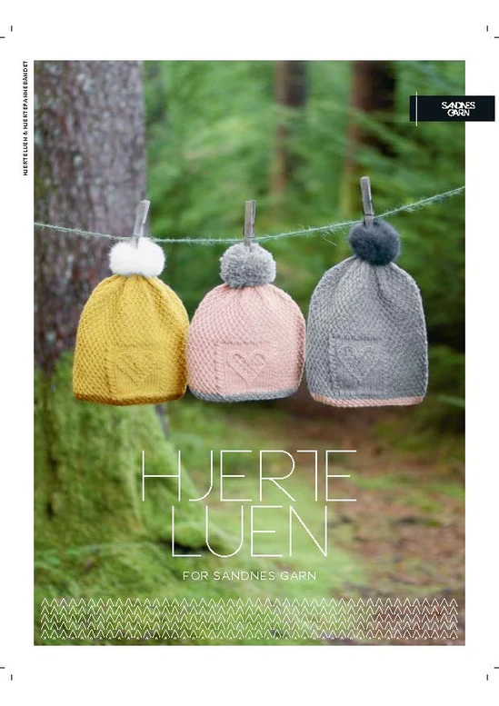 KongleBySigrun - Hjerteluen / Pannband
