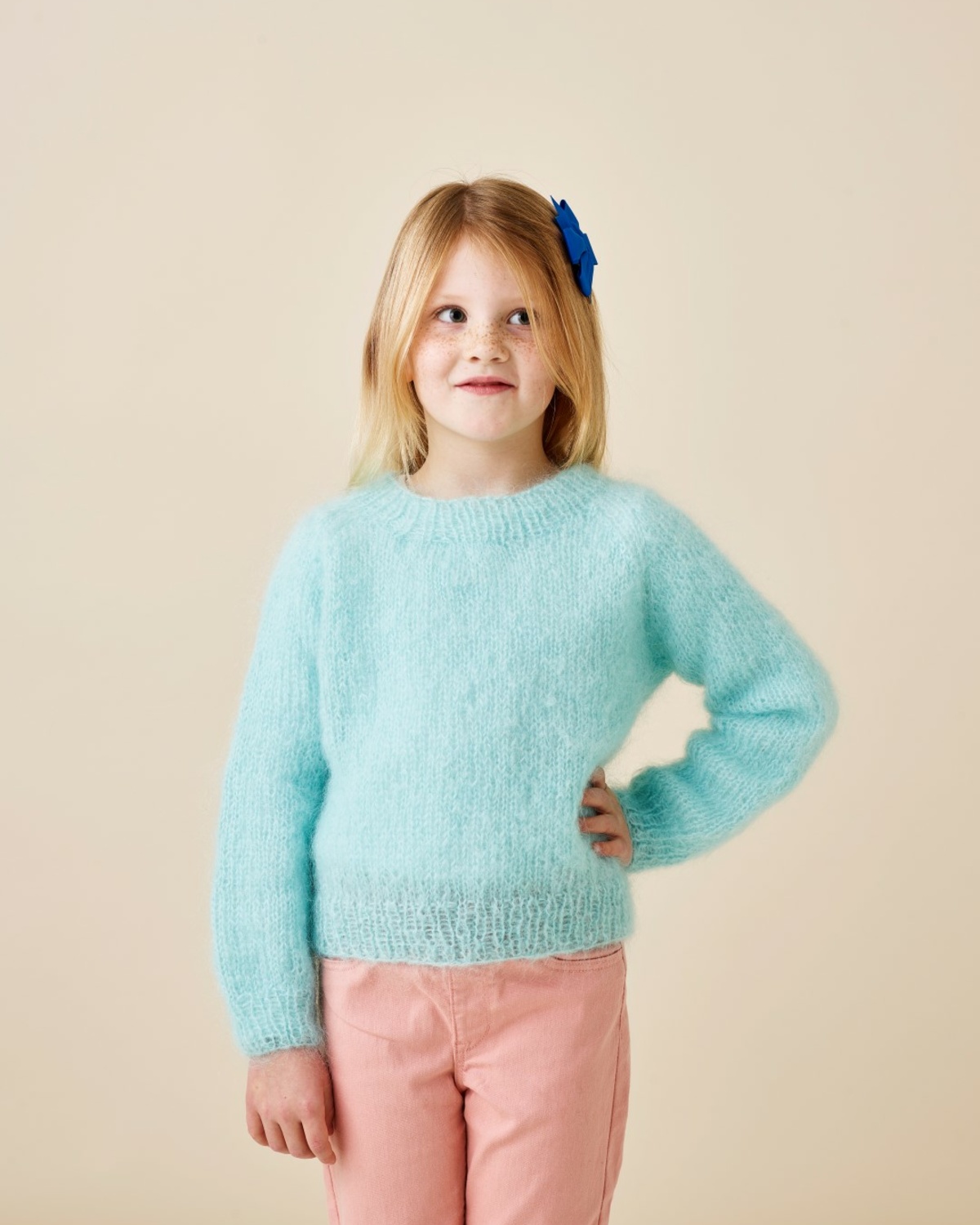 Sweater med raglan (893286)