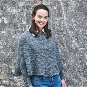 Poncho med ärmar (893604)