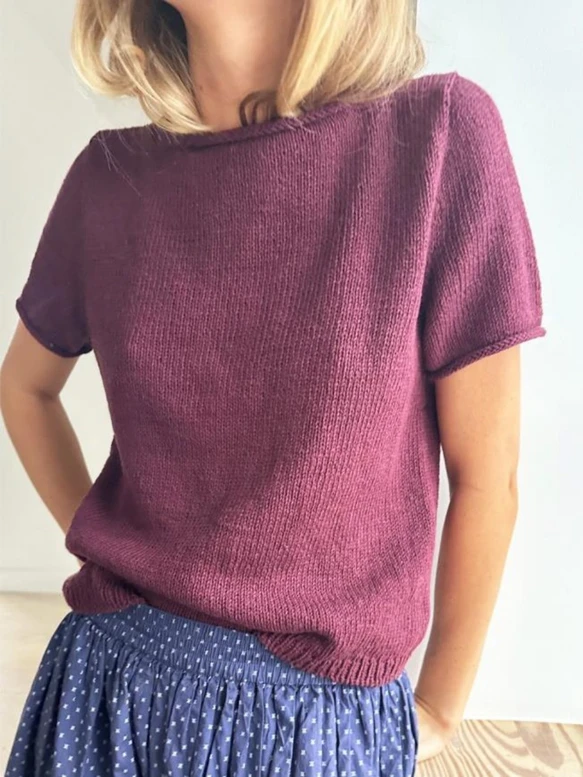 le knit - Vega Tee (uppifrån o ner)