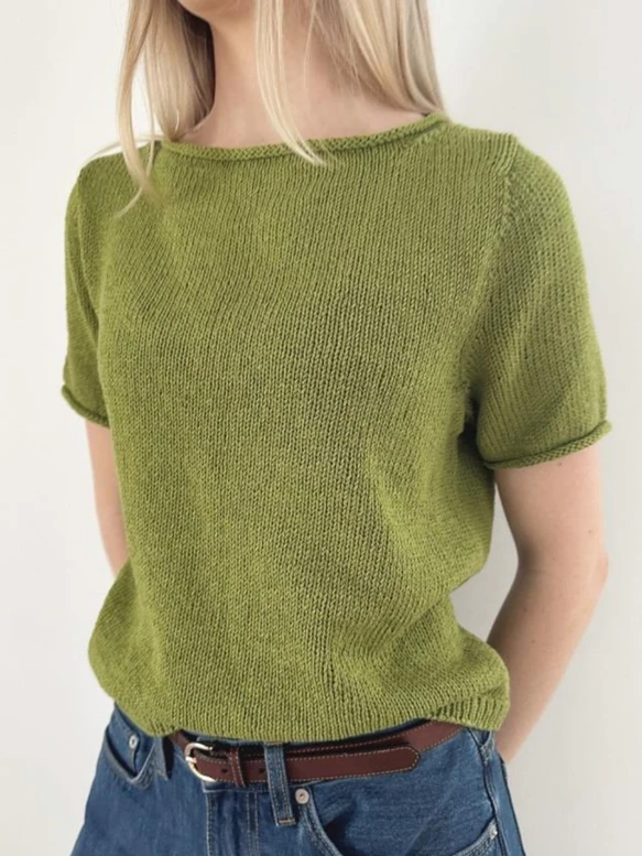 le knit - Vega Tee (nerifrån o upp)